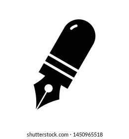 Pen Vector Icon Design Template