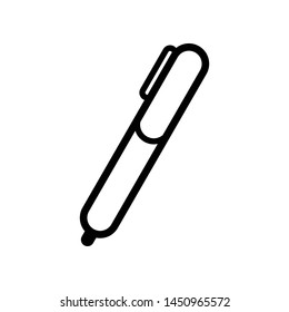 Pen Vector Icon Design Template
