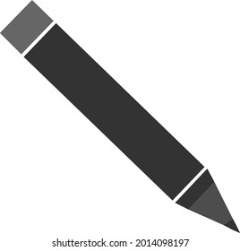 Pen vector icon eps 10. Simple isolated illustration.