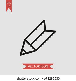 Pen vector icon  illustration symbol