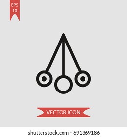 Pen vector icon  illustration symbol