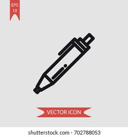 Pen vector icon illustration symbol