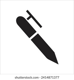 pen vector icon line template