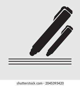 pen vector icon, marker
This logo is inspired by pens and book lines
