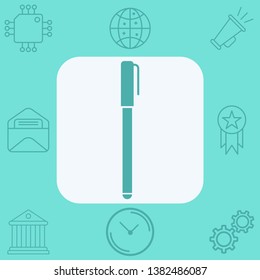 Pen vector icon sign symbol