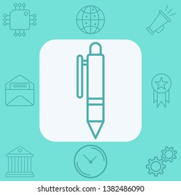 Pen vector icon sign symbol