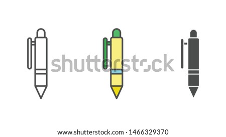 Pen vector icon sign symbol