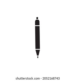 Pen Vector Icon.Pencil Icon.Black Pen Icon.