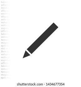pen vector icons , Lorem ipsum flat design