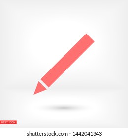 pen vector icons , Lorem ipsum flat design