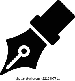 Ilustración del vector de lápiz sobre un fondo transparente. Símbolos de calidad superior. Iconos vectoriales de glifos para diseño de conceptos y gráficos.