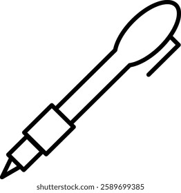 Pen Vector Line Icon Design