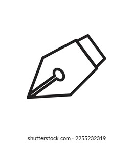 pen vector line new icon