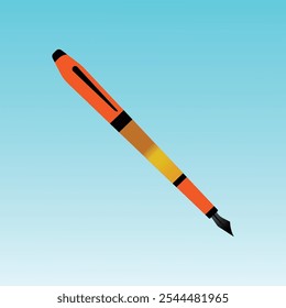 Pen Vector Logo Design Free Download