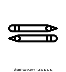 pen vector thin line icons