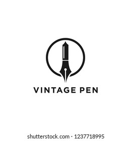 Pen vintage logo