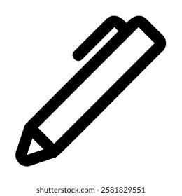 Pen Write Icon for Business Finance