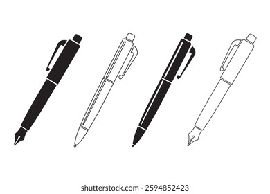 Pen  write icon and design vector illustration