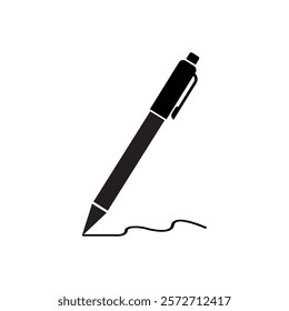 Pen, write icon. vector illustration	