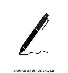 Pen, write icon. vector illustration	
