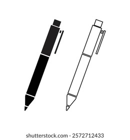 Pen, write icon. vector illustration	