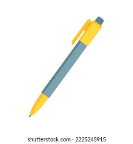 pen write stylish  isolated icon, vector, education 