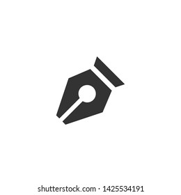 Pen Writer and Education Icon Vector
