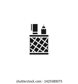 Pen Writer and Education Icon Vector