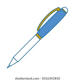 pen writer isolated icon