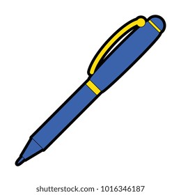 pen writer isolated icon