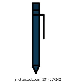 pen writer isolated icon