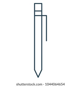 pen writer isolated icon