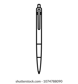 pen writer isolated icon