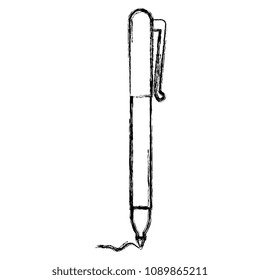 pen writer isolated icon