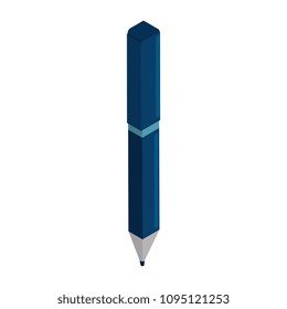 pen writer isolated icon