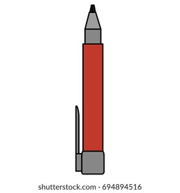 pen writer isolated icon