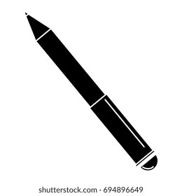 pen writer isolated icon