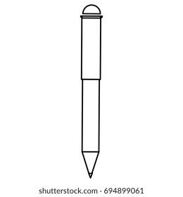pen writer isolated icon