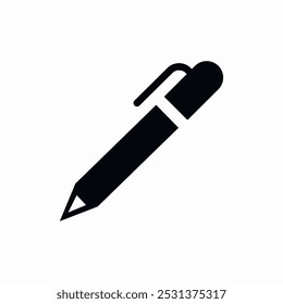 pen writing icon sign vector