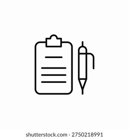 pen writing icon sign vector