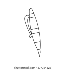 pen writing object ink tool icon