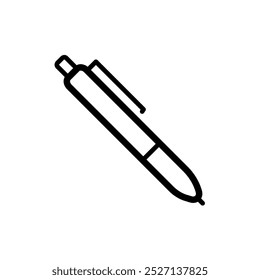 pen, writing - vector icon