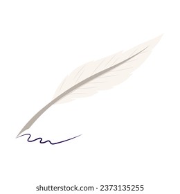 a pen for writing. vector illustration