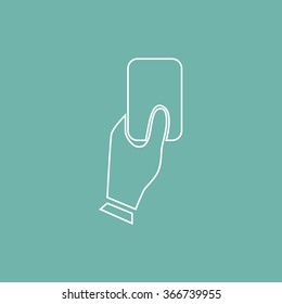 Penalty card icon