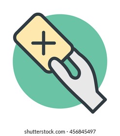 Penalty Card Vector Icon