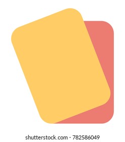 Penalty Card Vector Icon