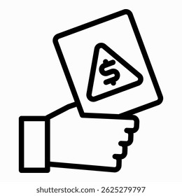 Penalty Icon Element For Design