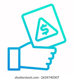 Elemento de icono de penalización para diseño