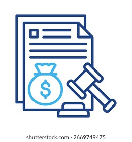 Elemento de icono de penalización para diseño