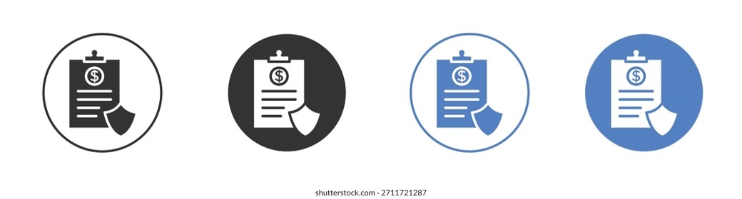 Icono de penalización Diseño de línea delgada. Gráfico de Vector. EPS 10